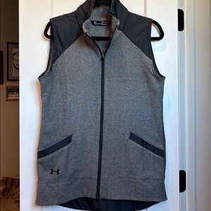 Under Armour COLDGEAR women’s vest - grey/black - small